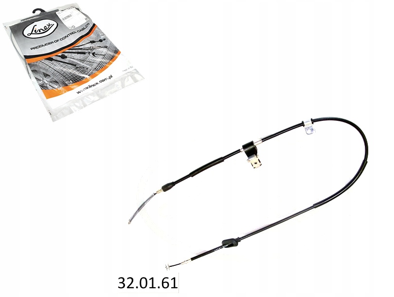 фото №1, Трос тормозная ручного задняя p opel agila suzuki wagon r + 1.0-1.3d