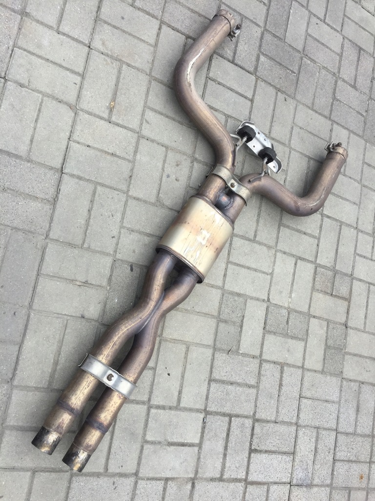 фото №1, Maserati ghibli 15r 3.0 v6 гасник труба вихлопна