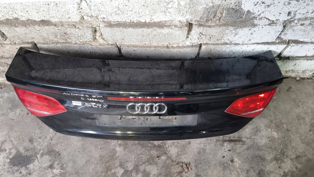 фото №2, Кришка багажника багажника audi a3 8p cabrio lz9x