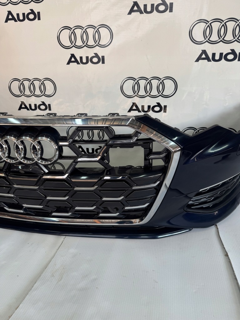 фото №6, Audi a6 c8 4k 17-23 бампер передний 6x pdc омыватель решётка радиатора lift оригинальный номер audi