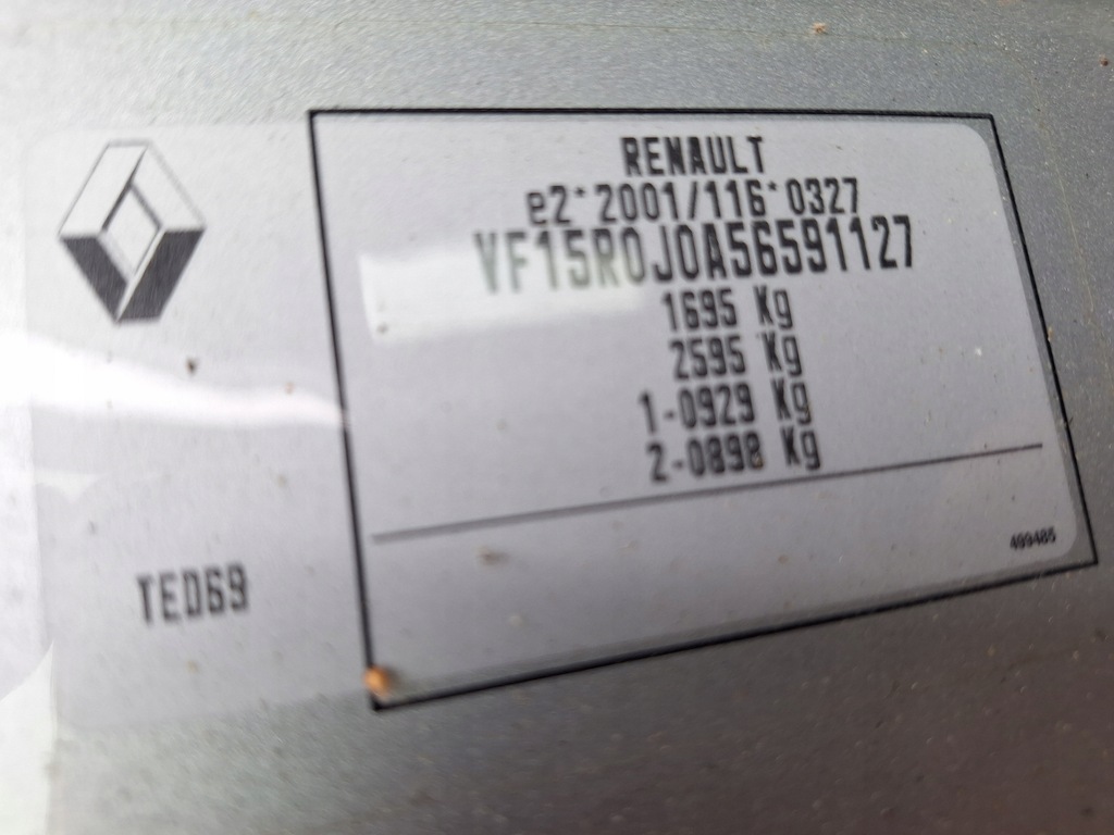 фото №6, Renault clio iv 4 bh 1.5 dci k9k628 captur шланг труба wąż інтеркулер