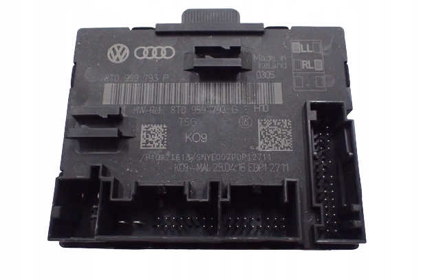 фото №1, Модуль блок управления дверь audi оригинальный номер 8t0959793p