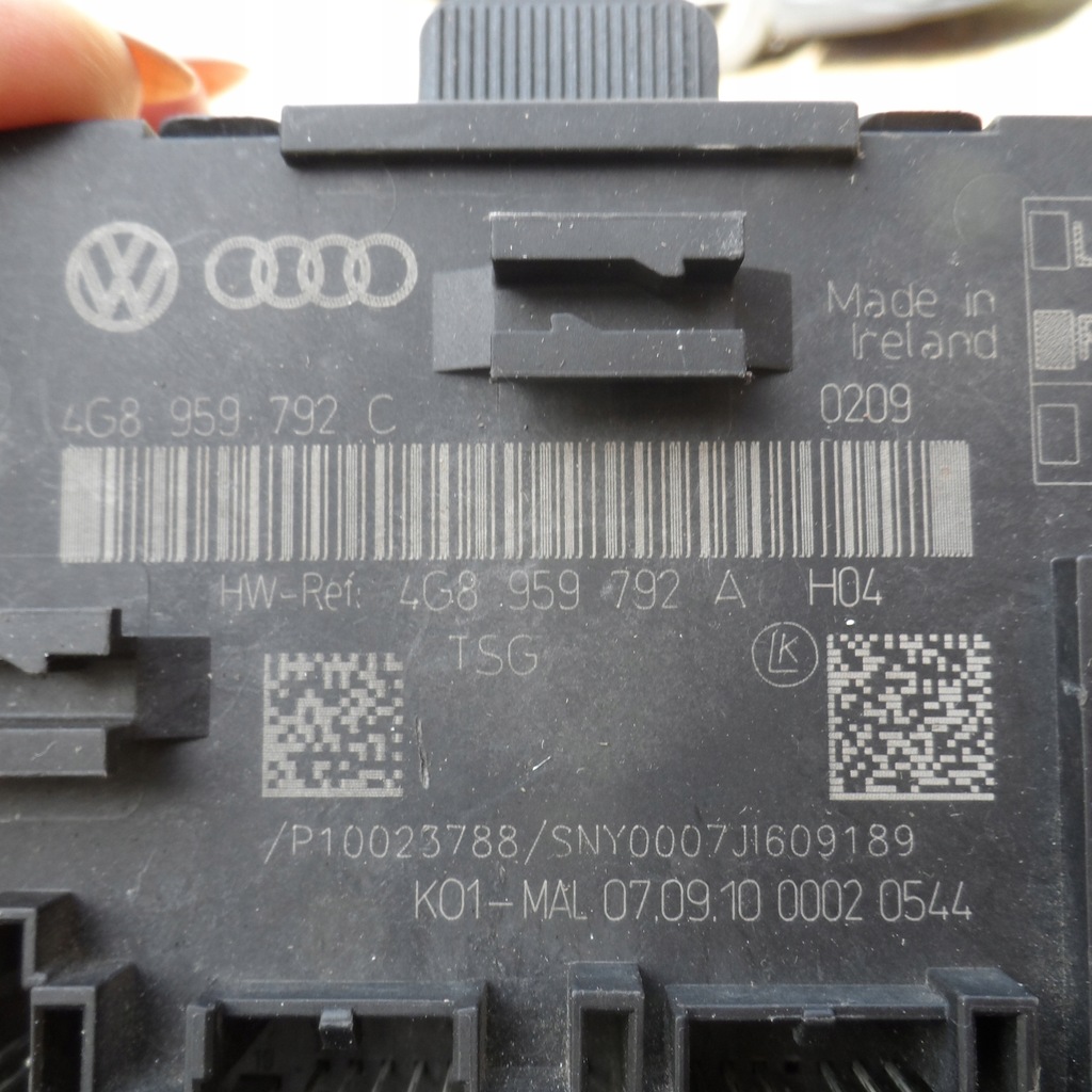 фото №13, Модуль блок керування двері audi a6 a7