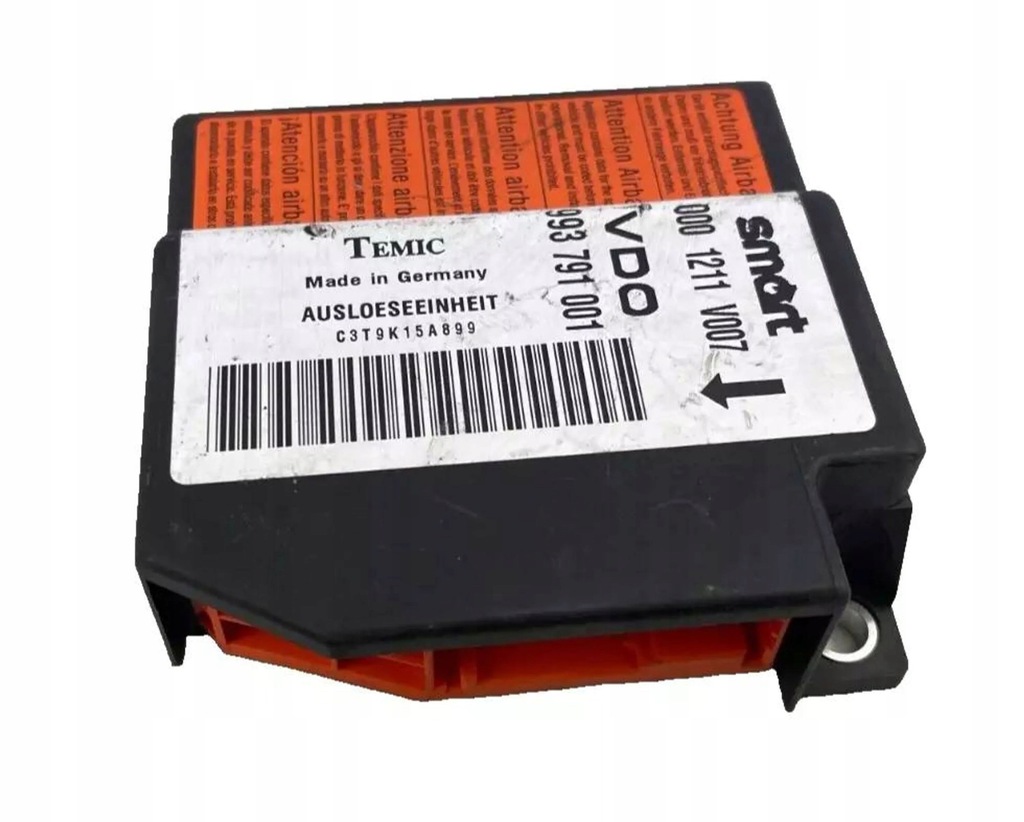 фото №1, Smart fortwo i 2002 блок керування / модуль подушка безпеки