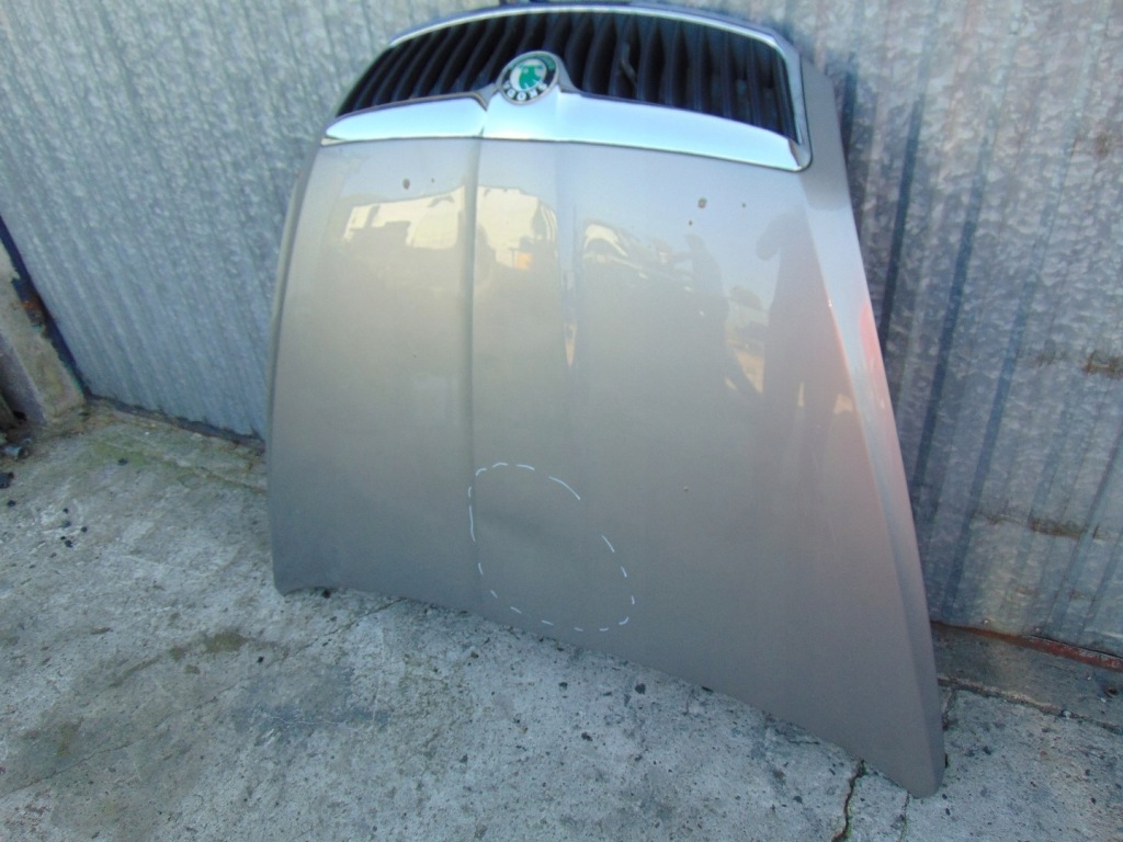 фото №5, Капот кришка двигуна skoda octavia ii lift 9202 решітка радіатора решітка радіатора