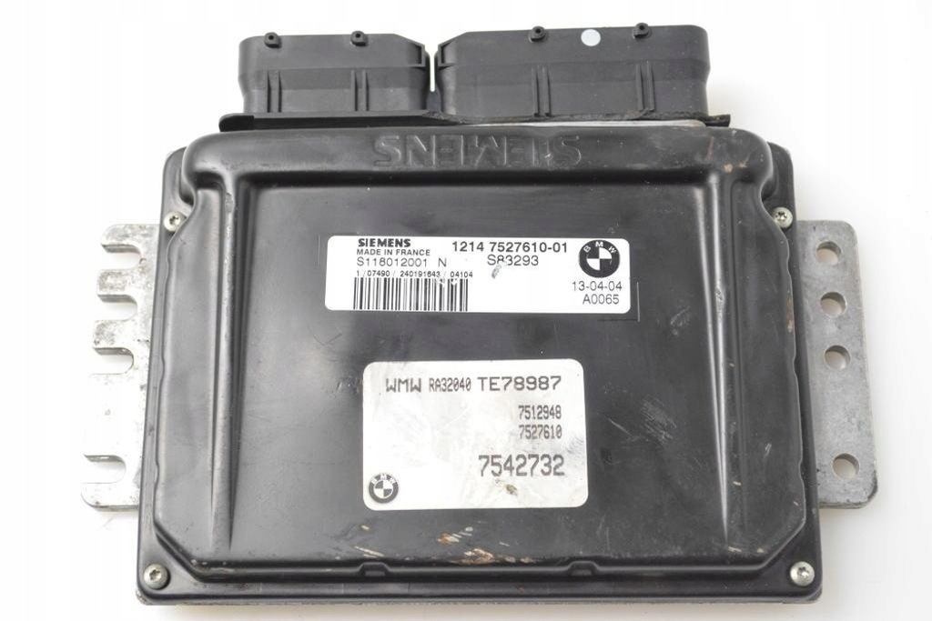 фото №4, Бортовий комп'ютер двигуна mini cooper r50, r53 7527610 1.6l бензиновий 2004