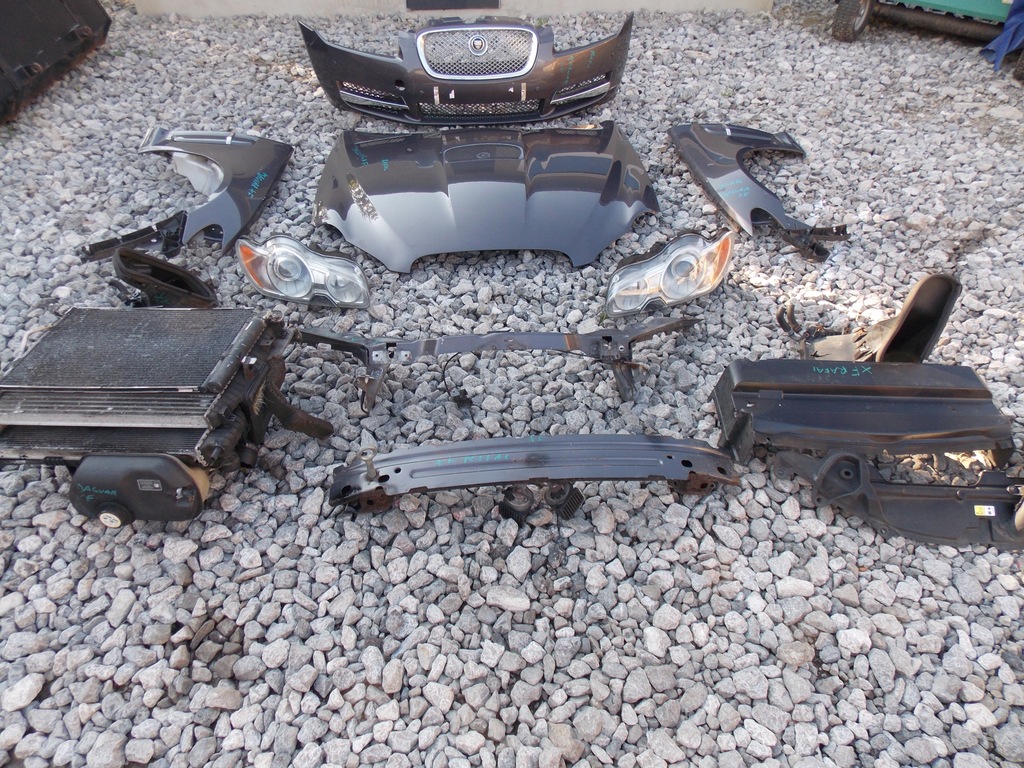 фото №10, Капот бампер перед крыло jaguar xf 3.0 v6 d