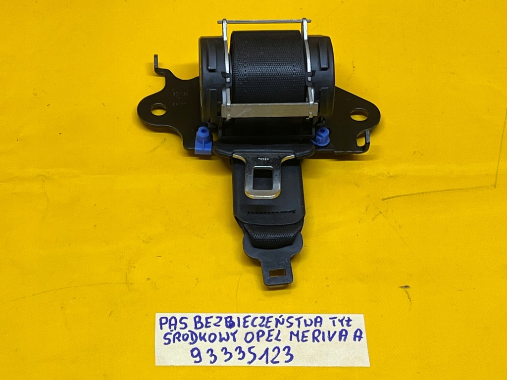 Ремінь безпеки задній середній opel meriva a 03-08r 93335123 . Ціна
