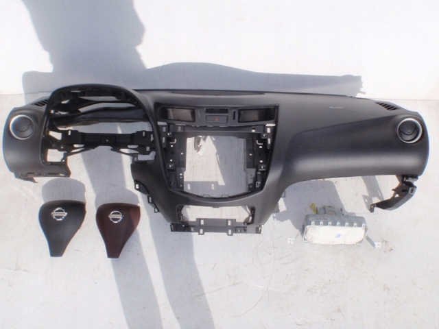 фото №5, Nissan navara np300 приборная панель приборная панель консоль подушки безопасности