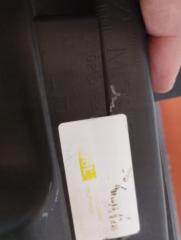 фото №11, Лампа ліва звичайна led hyundai veloster