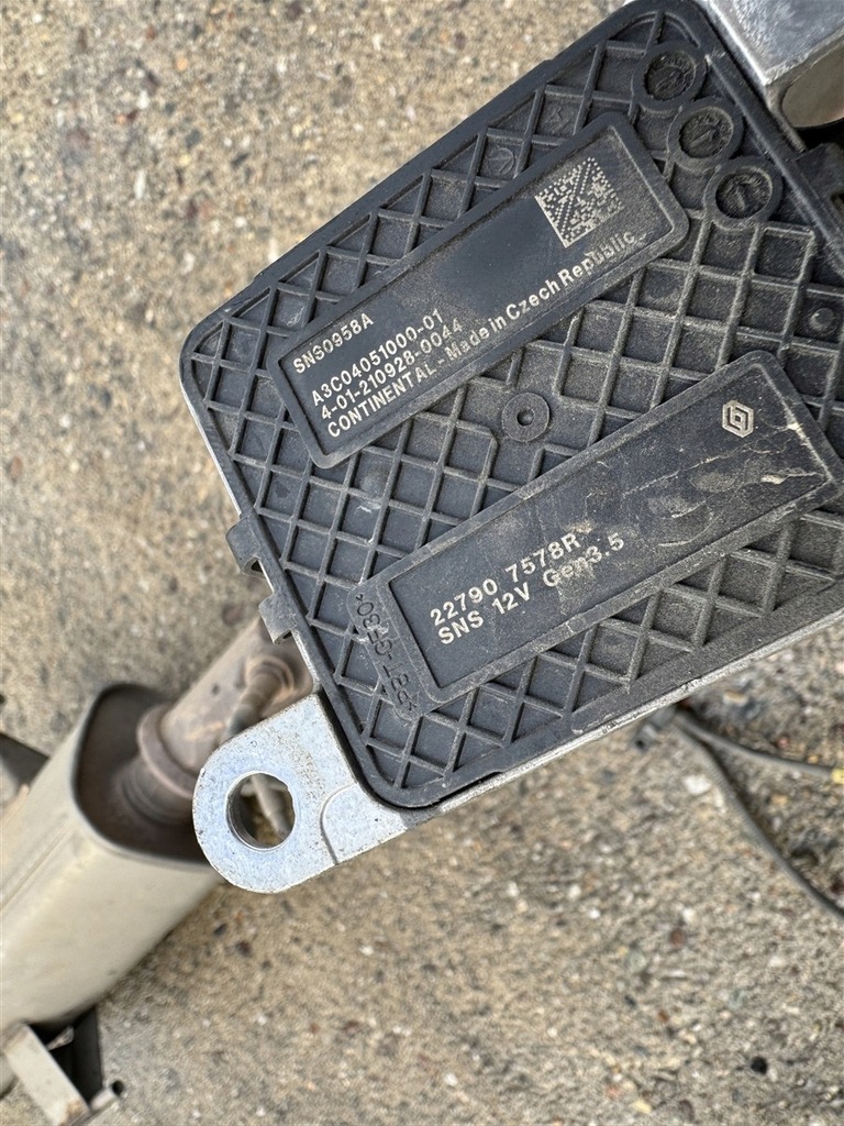 фото №7, Катализатор dpf fap датчик 2.3 dci renault master iv 4 fwd adblue 19-21 rok