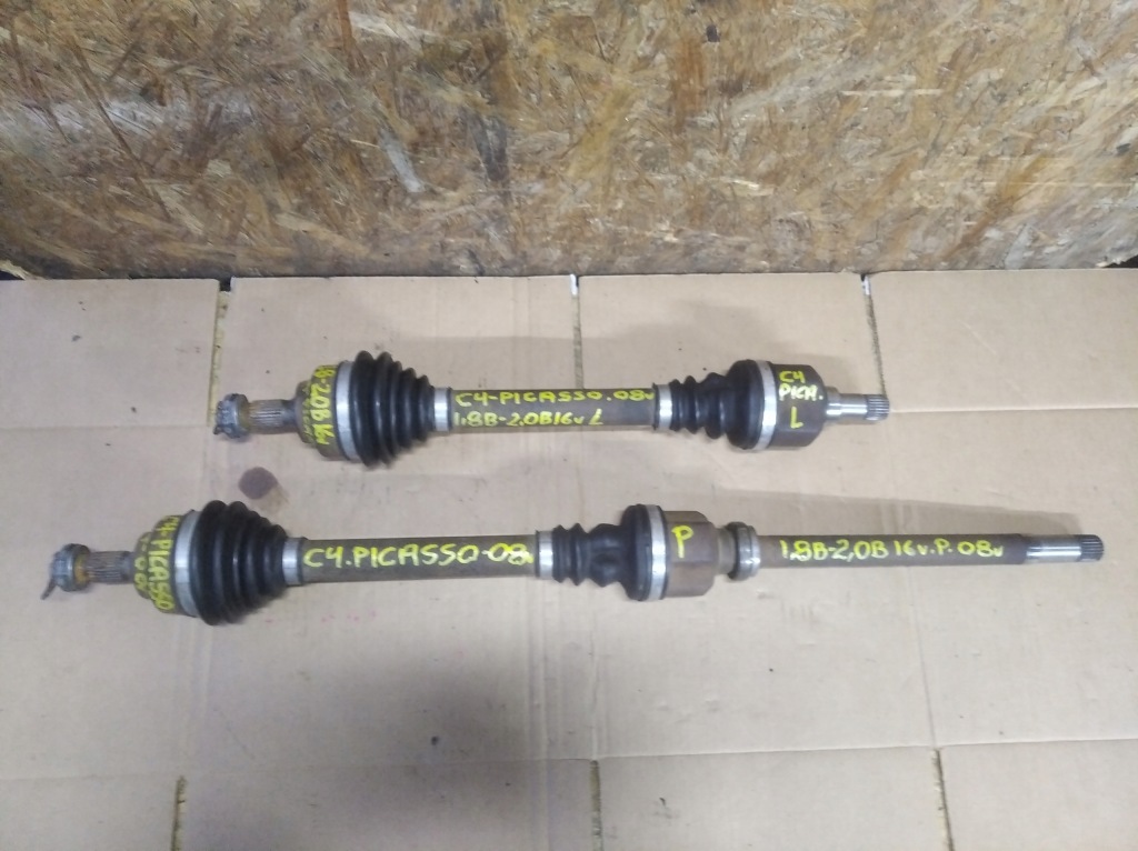 фото №1, Приводной вал левая + правая citroen c4 grand picasso 1,8b 2,0b 16v za комплект!