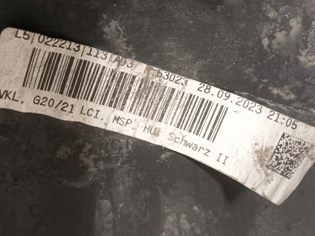 фото №10, Диффузор задняя bmw 3 g20 g21 lift m-pakiet спойлер накладка-спойлер