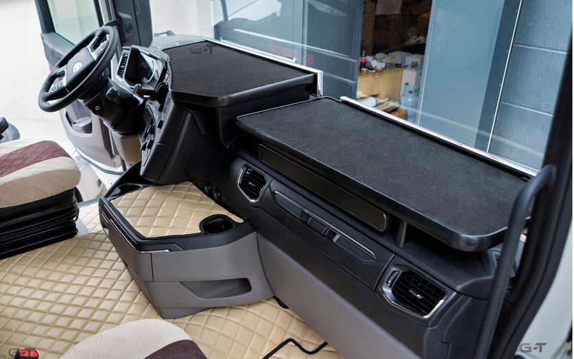 фото №1, Полка правая с ящик nowa scania s/r od'17 фреза