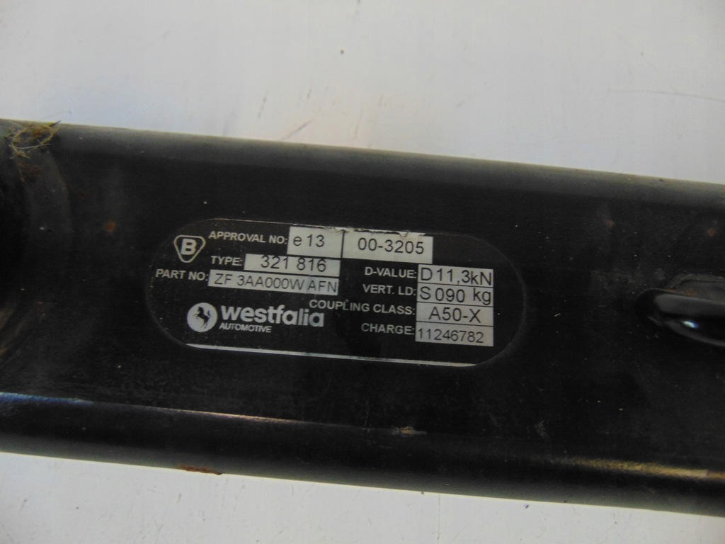 фото №6, Vw passat b7 hak каркас фаркоп буксирувальний 3aa000w