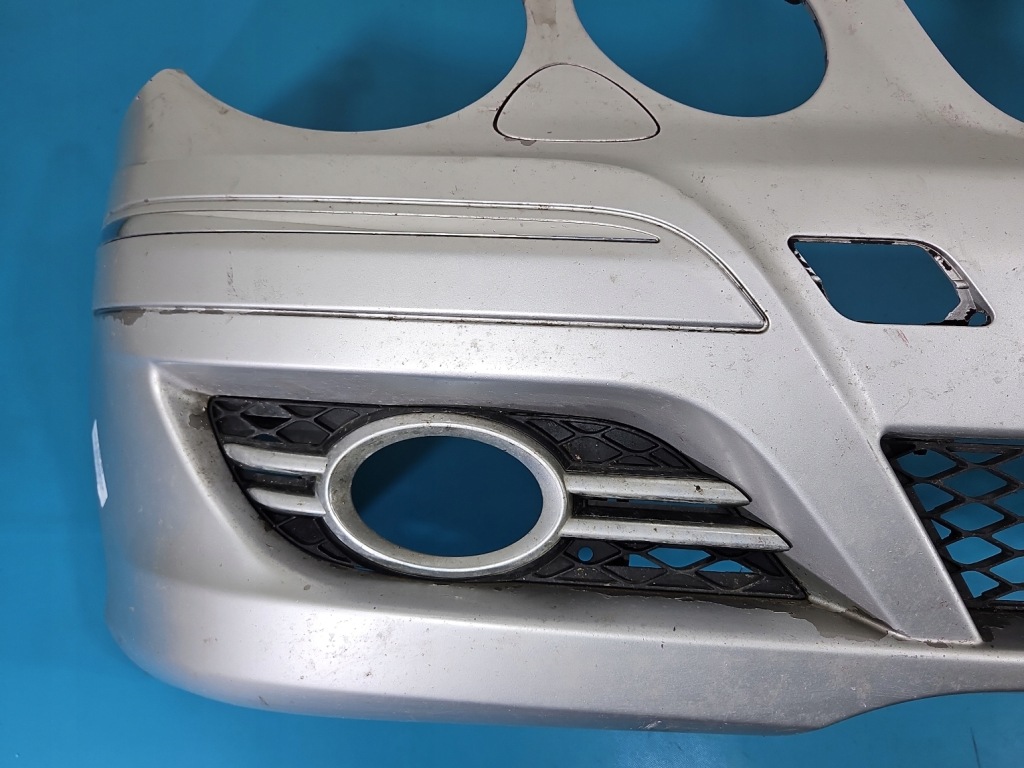 фото №14, Бампер перед mercedes w211 02-06 серебристый 744