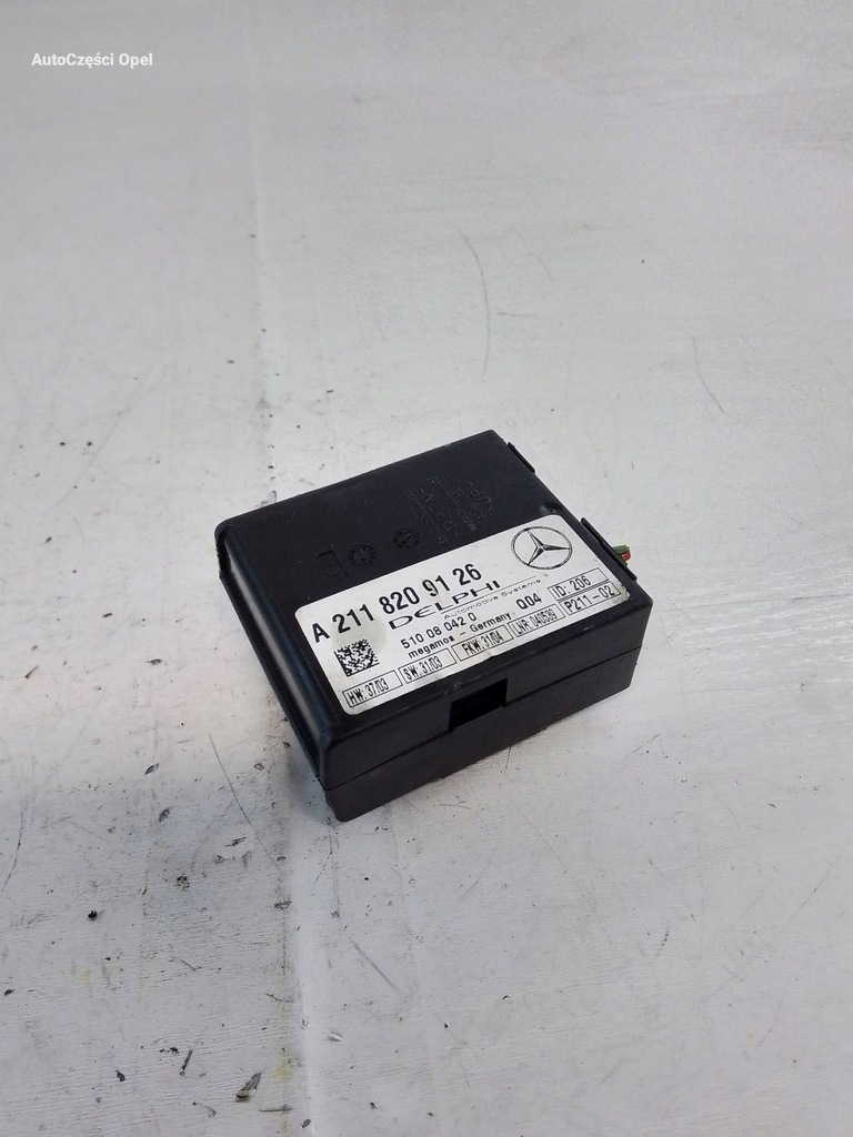 фото №1, Mercedes-benz slk r171 модуль блок управления сигнализация a2118209126