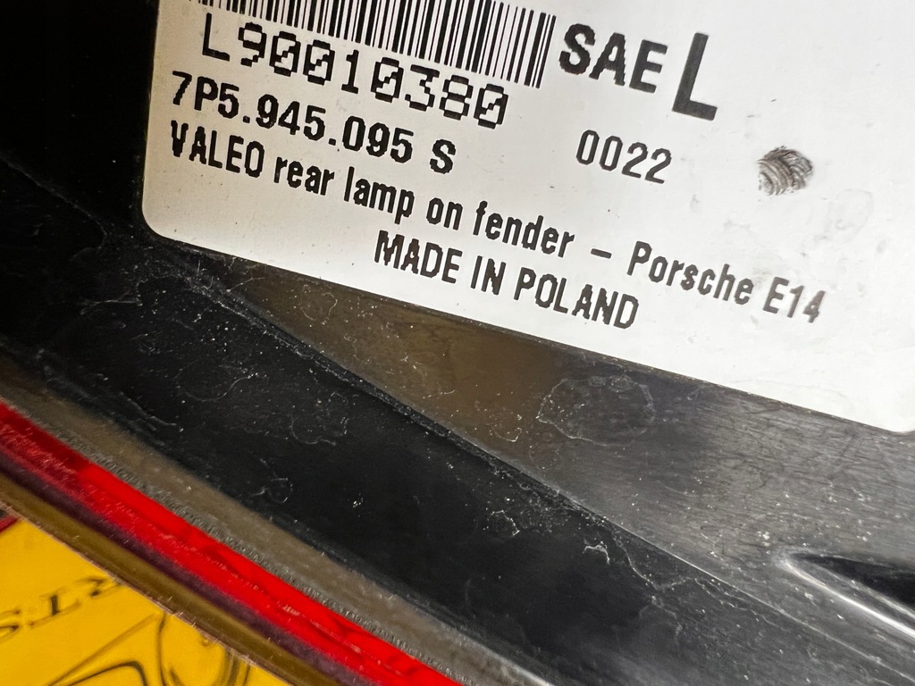 фото №13, Комплект лампа лампи задня led ліва права porsche cayenne ii 7p5 gts usa