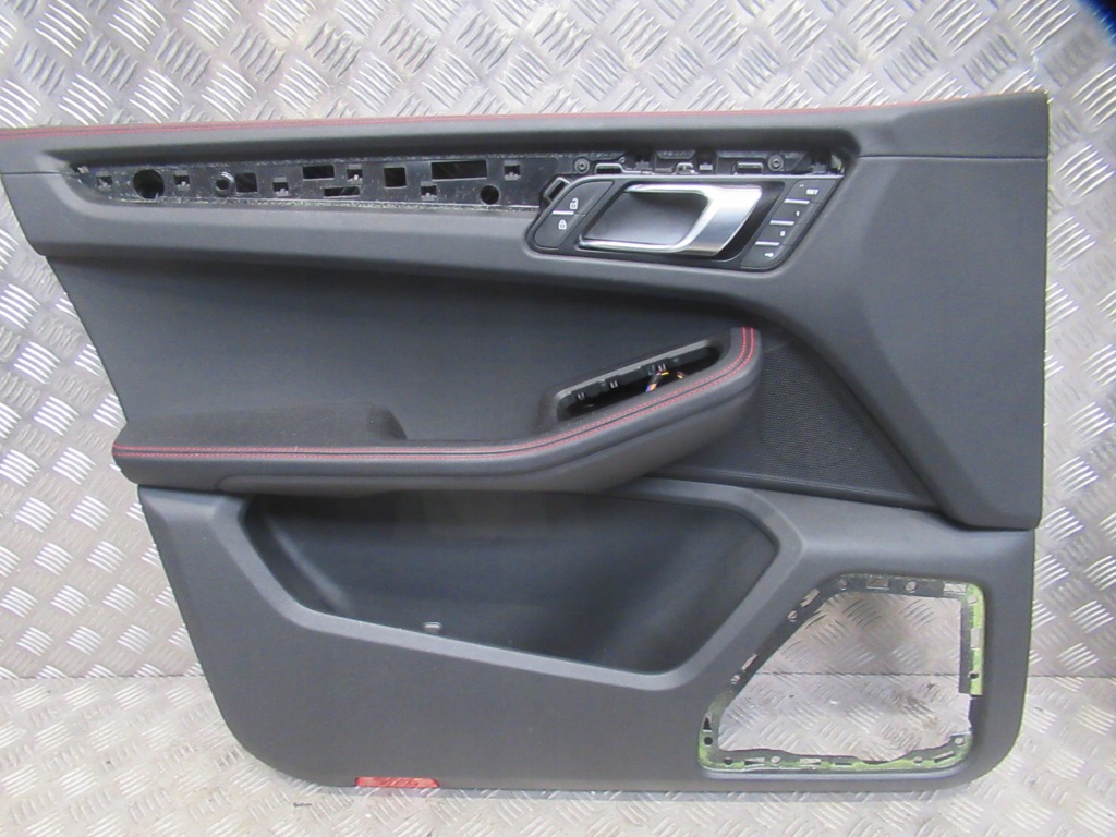 фото №9, Porsche macan lift gts шкіра сидіння заднє сидіння обшивки салон czerwona nic