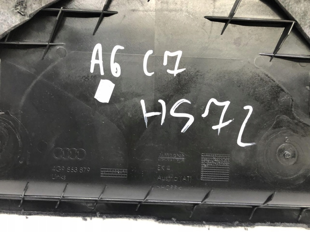 фото №14, Обшивка багажника левый 4g9863879 audi a6 c7 kombi