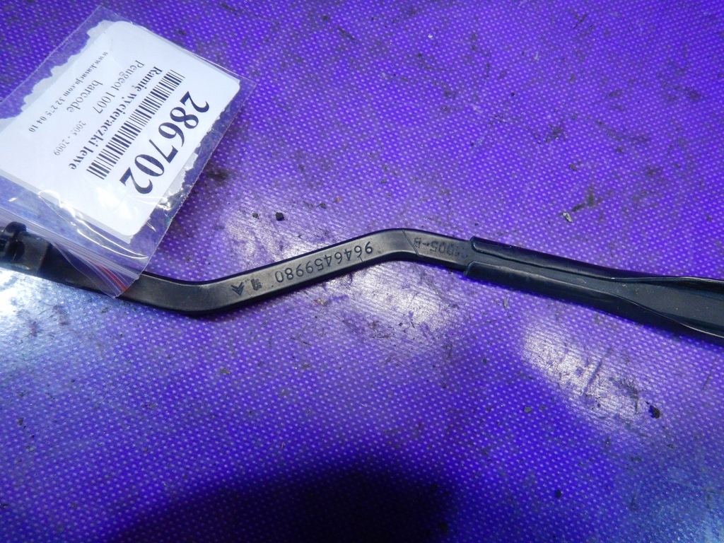 фото №7, Peugeot 1007 рычаг дворники правое 9646460180