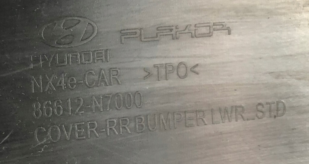 фото №13, Hyundai tucson iv 4 20- бампер задняя задний оригинальный 86612-n7000