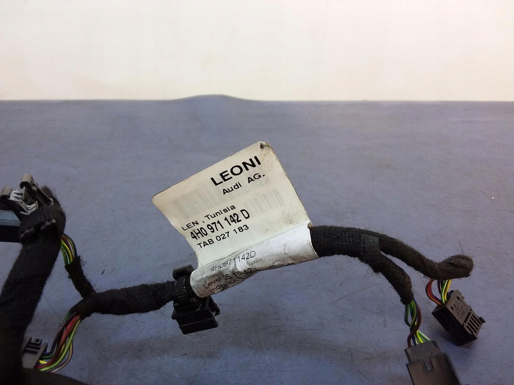 фото №6, Audi a8 d4 жгут дверь задняя левый 4h0971693q