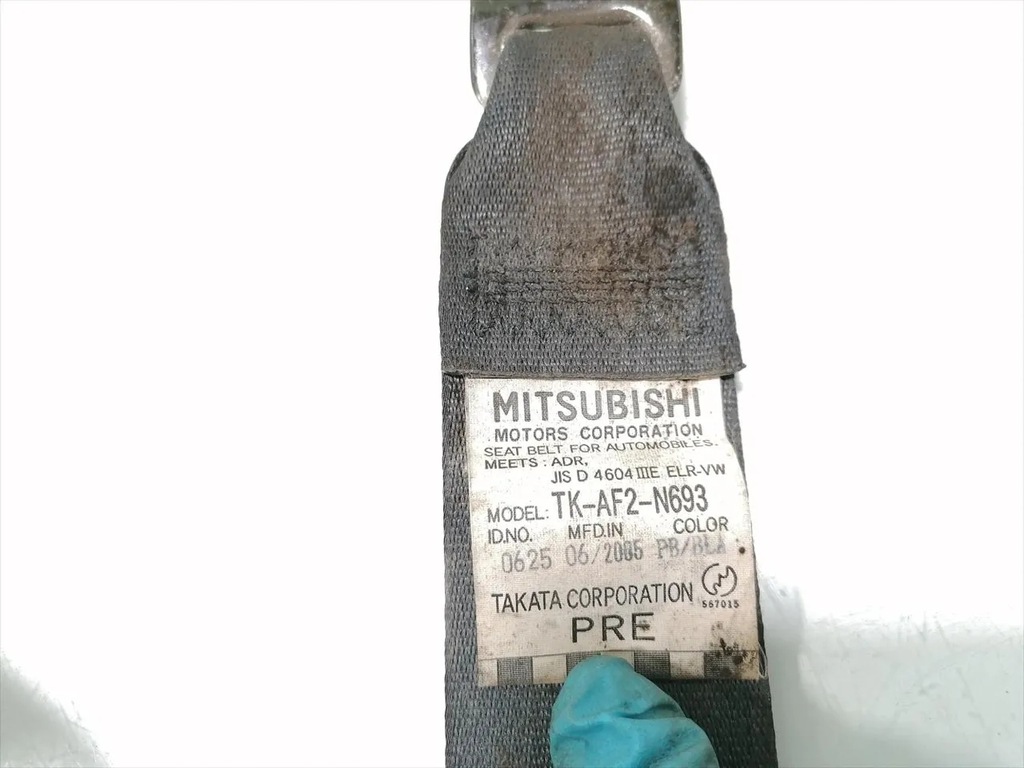 фото №7, Mitsubishi grandis pas безопасности сиденье передний prawidłowy 2005 mpv