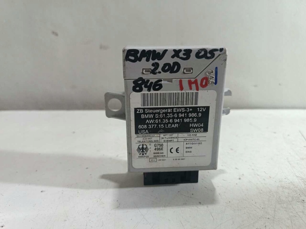 фото №1, Модуль ews bmw x3 e53 6941986