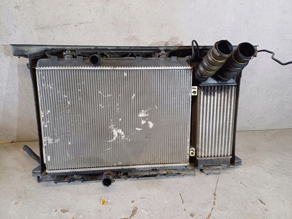 фото №1, Pas радиатор вентилятор комплект citroen c4 grand picasso 1.6 hdi 06-13