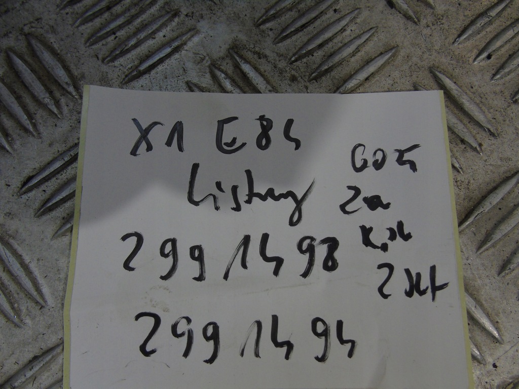 фото №6, Bmw оригинальный номер 2991494 2991498 опора накладки порог