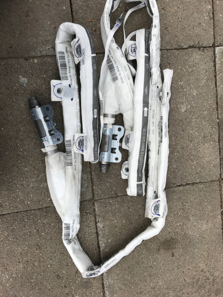 фото №1, Bmw 5 g30 g31 f90 шторки безпеки original подушка безпеки