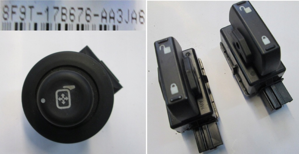 фото №1, Ford flex 08- переключатель зеркал замка кнопка