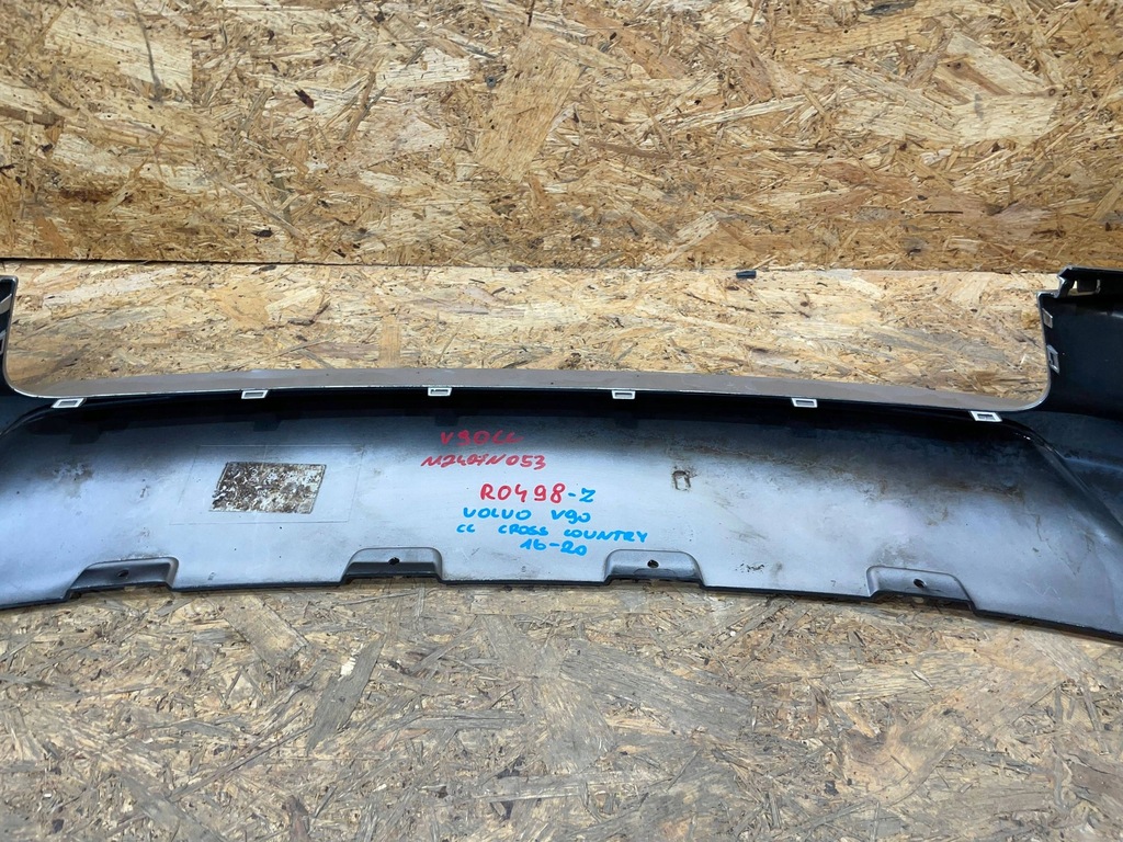 фото №8, Volvo v90 v-90 cc cross country 16-20 спойлер молдинг бампера перед