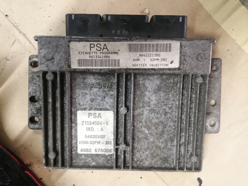 фото №1, Бортовий комп'ютер citroen berlingo s2pm-382