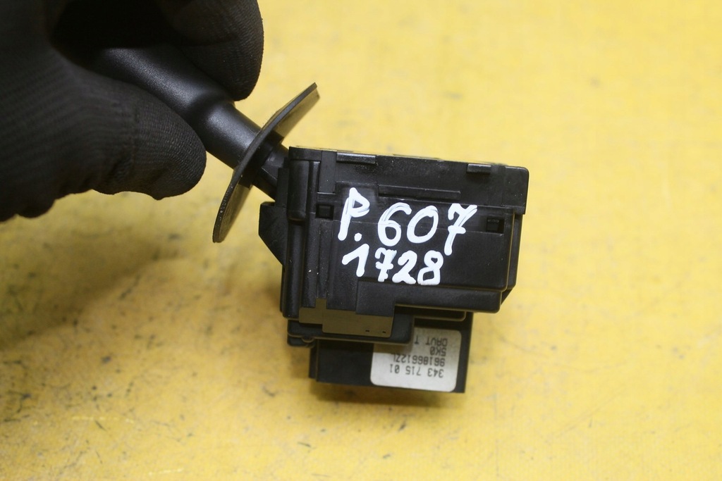 фото №6, Перемикач двірник peugeot 607 96186612zl