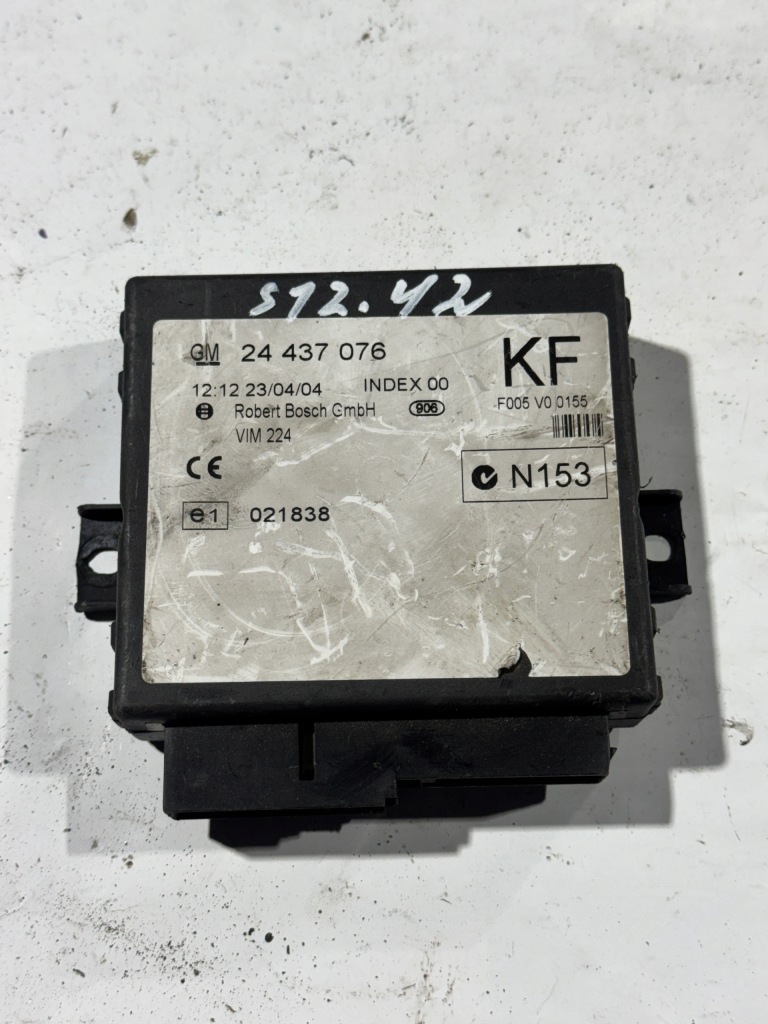 фото №1, Блок керування модуль комфорту opel zafira a astra 24437076
