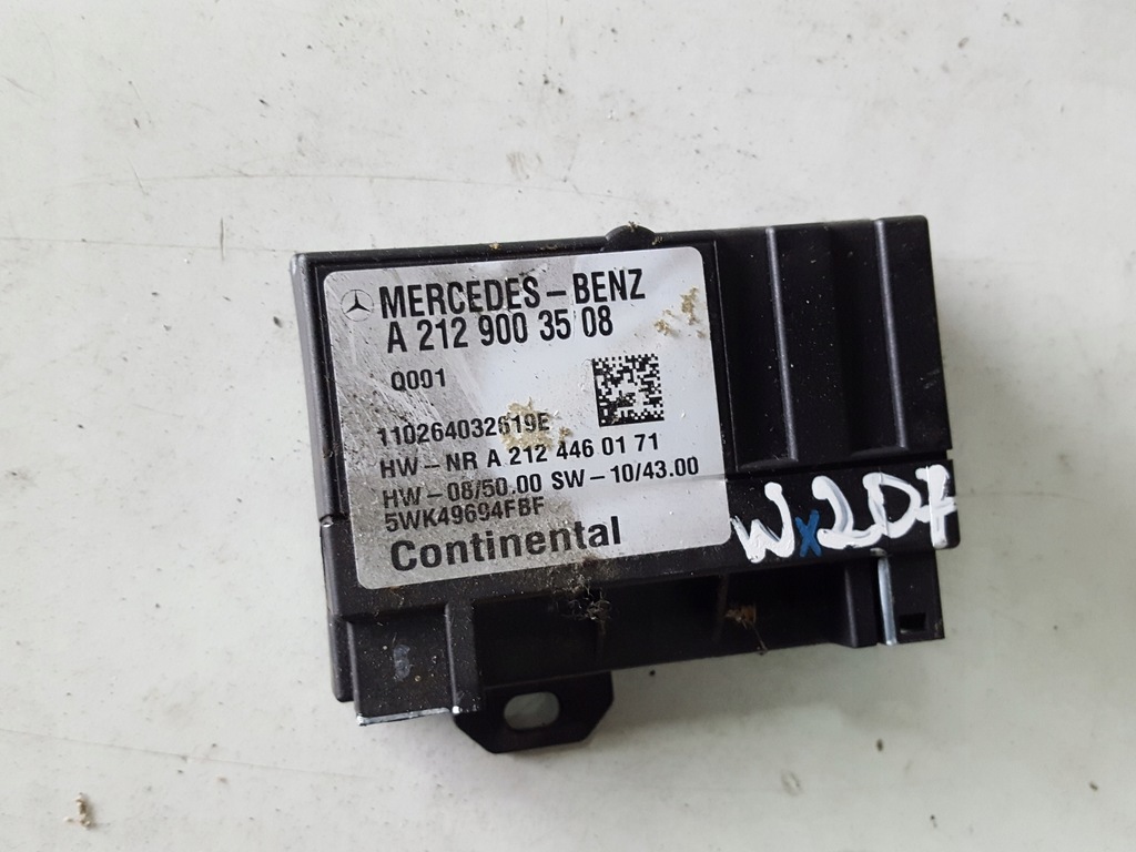 фото №1, Mercedes e w207 09- модуль насоса топлива a2129003508