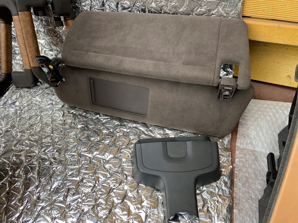 фото №12, Стеля espresso alcantara porsche cayenne 7p5 4.8 середина салон блок двигуна