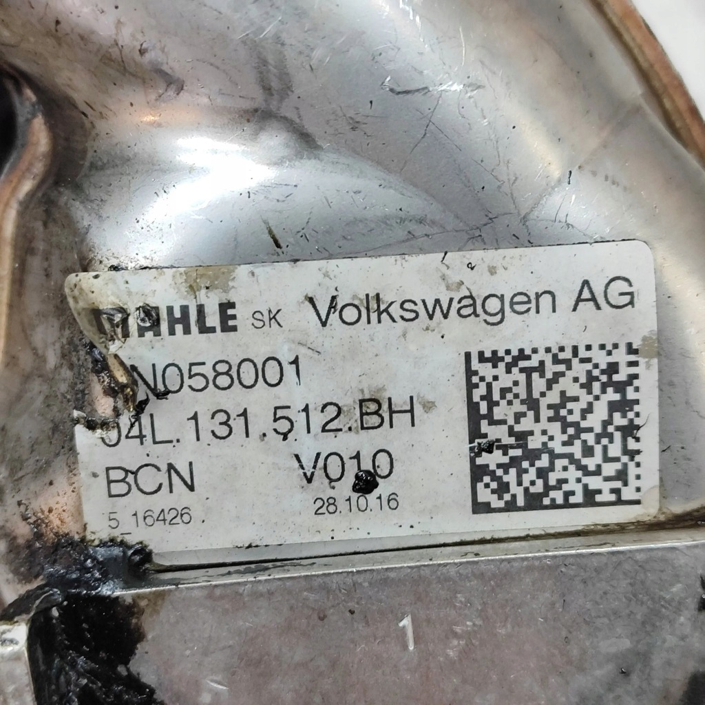 фото №7, Skoda superb b8 3v 2017 радіатор вихлопних газів egr