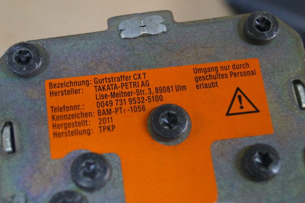 фото №12, Pas безпеки лівий перед audi a6 c7