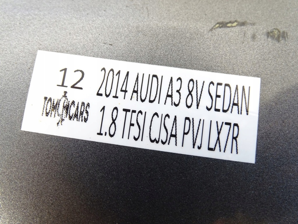 фото №9, Крила лівий перед передній audi a3 8v 5d sedan lx7r