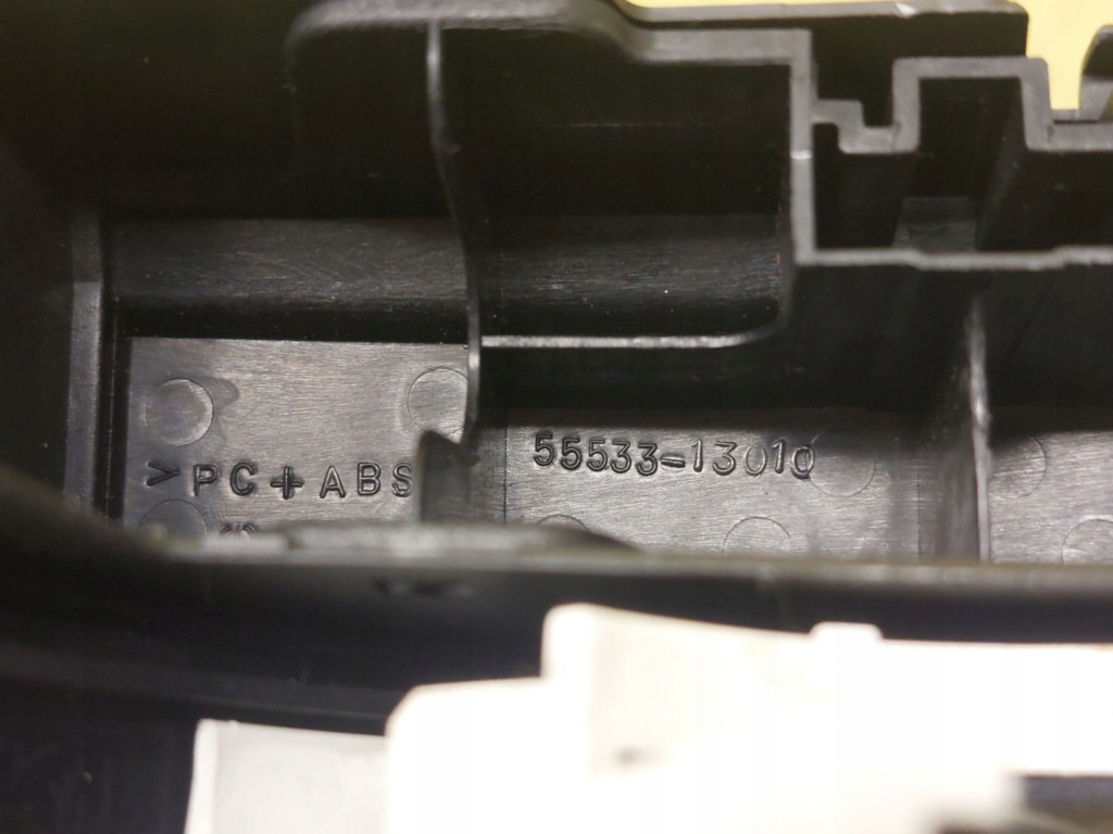 фото №13, Toyota corolla verso панель обдув кондиціонера 5553313010