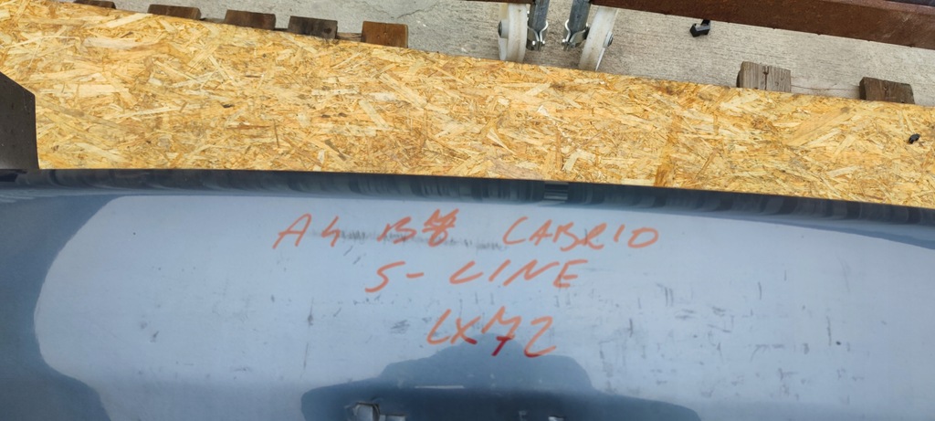 фото №14, Бампер задня audi a4 b7 cabrio s line lx7z комплект