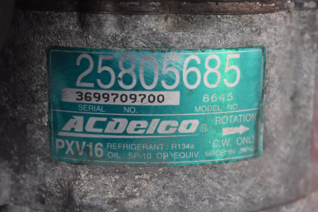 фото №8, Компрессор насос кондиционера 25805685 chevrolet hhr 1 i 2.4 b 172 km 05-11