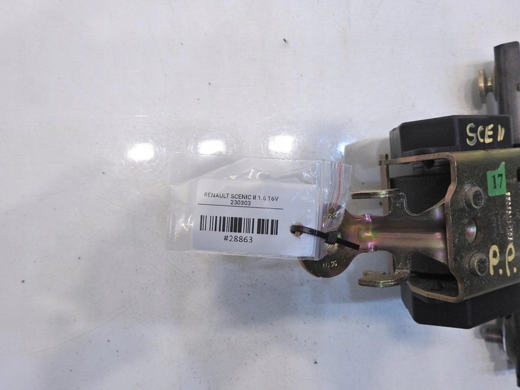 фото №5, Pas безопасности правый перед renault scenic ii