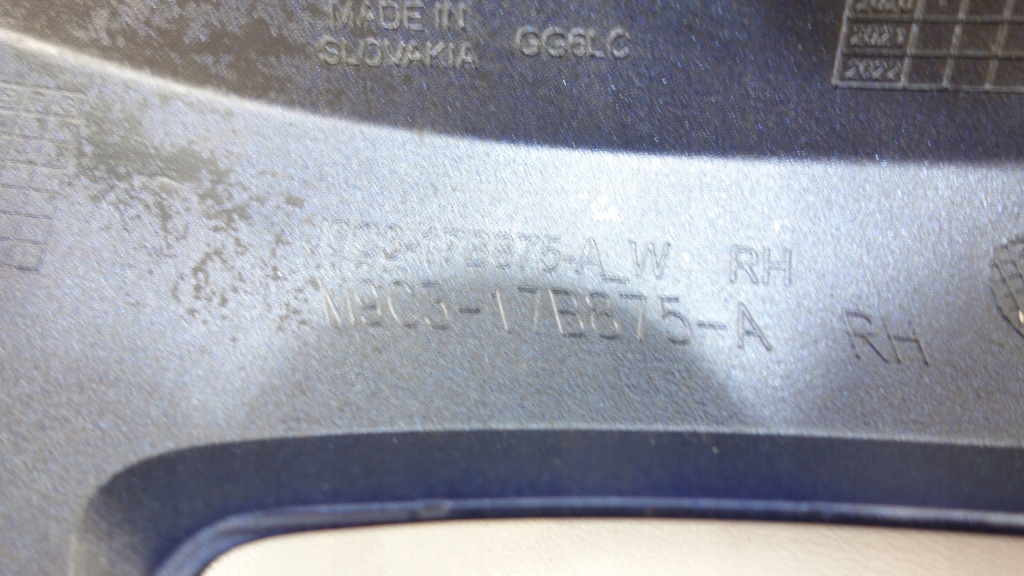 фото №10, Jaguar e-pace x540 2017- решітка радіатора решітка бампера правий перед m9c3-17b875-a