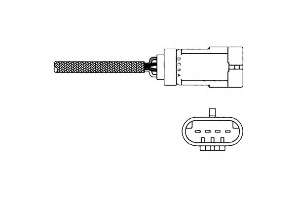 фото №2, Delphi es20280-12b1 датчик лямбда-зонд