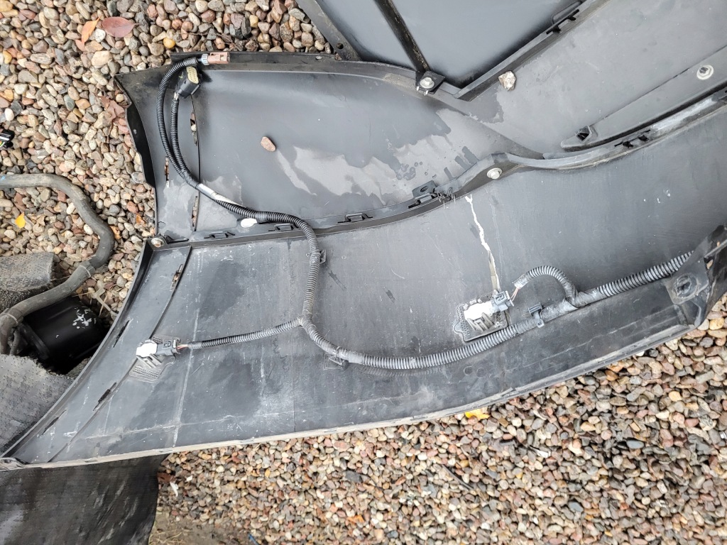 фото №10, Бампер задний задняя tesla x парктроник накладка kompletny