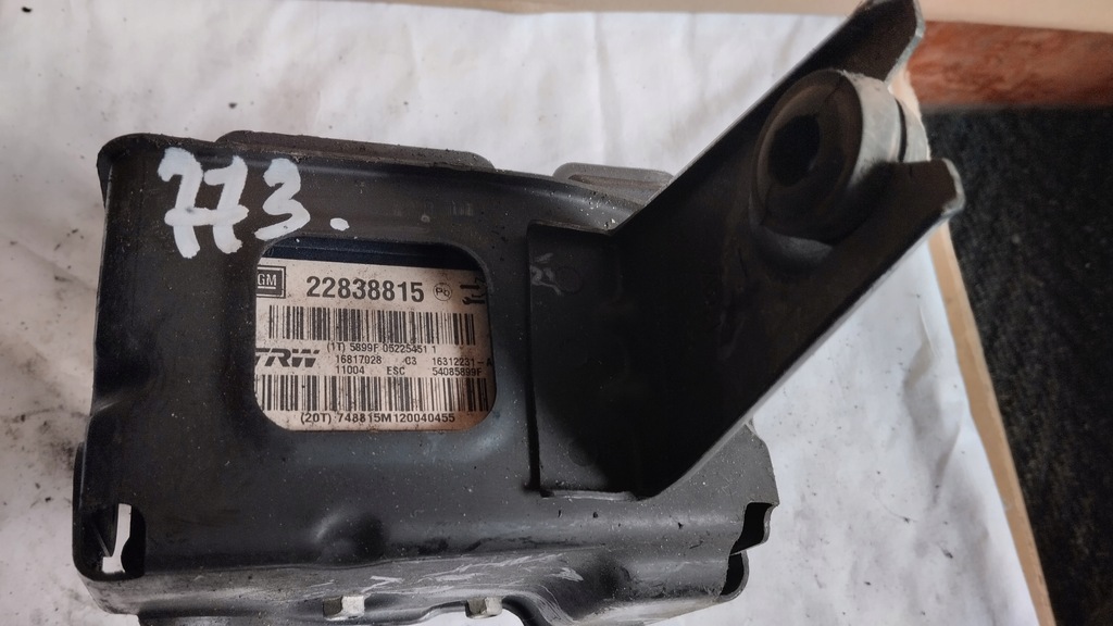 фото №1, Насос тормозная abs opel insignia a 22838815